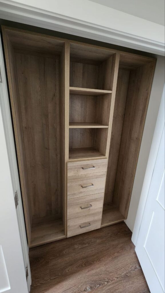 brown wardrobe storage cabinets