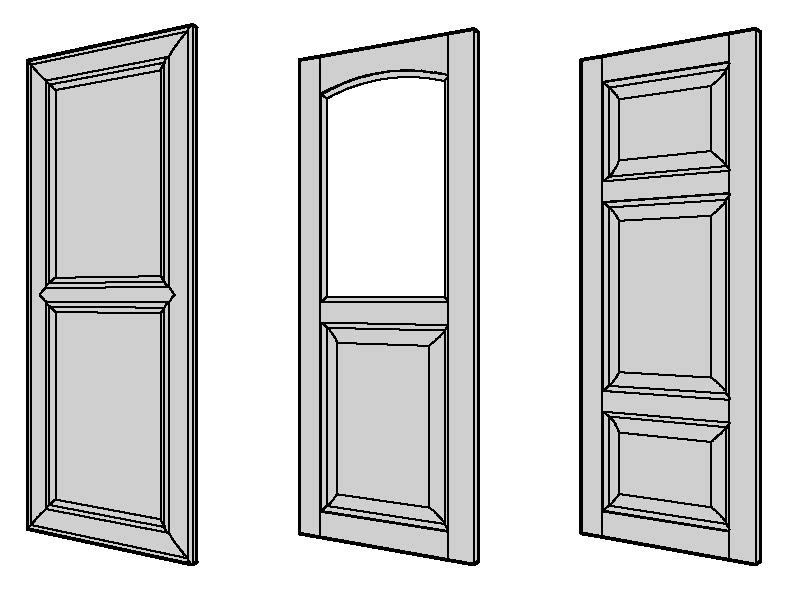 Custom doors specifications
