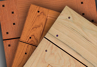 Decorative pegs