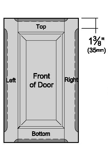 Finger Pull front door