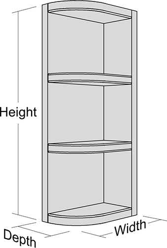 Knick Knack Shelves
Round