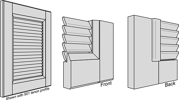 Louvered Doors Technical Specifications